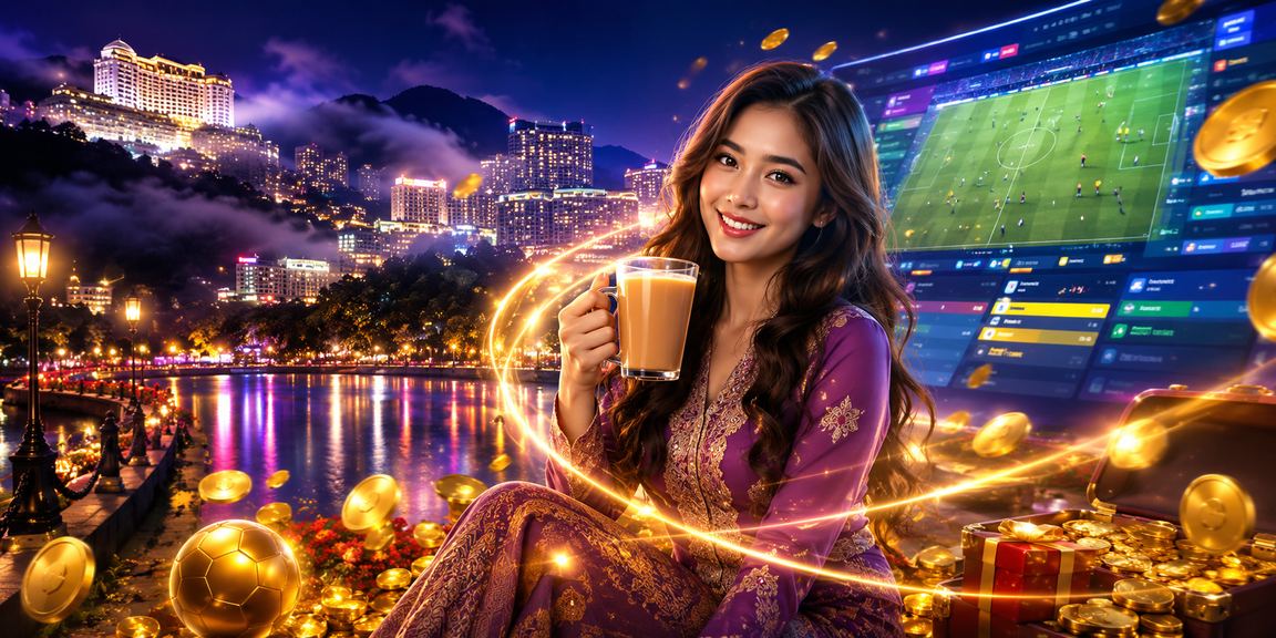 Pemain Malaysia membuat deposit di Genting Highlands untuk bermain kasino dalam talian