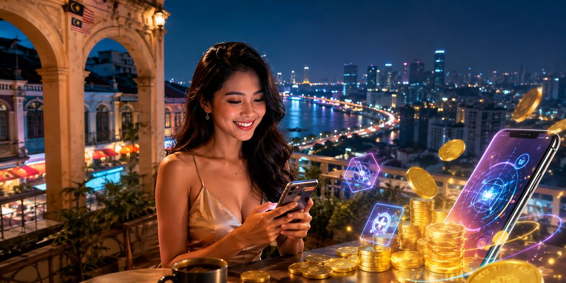 Pemain kasino mudah alih Johor bermain slot dari telefon pintar